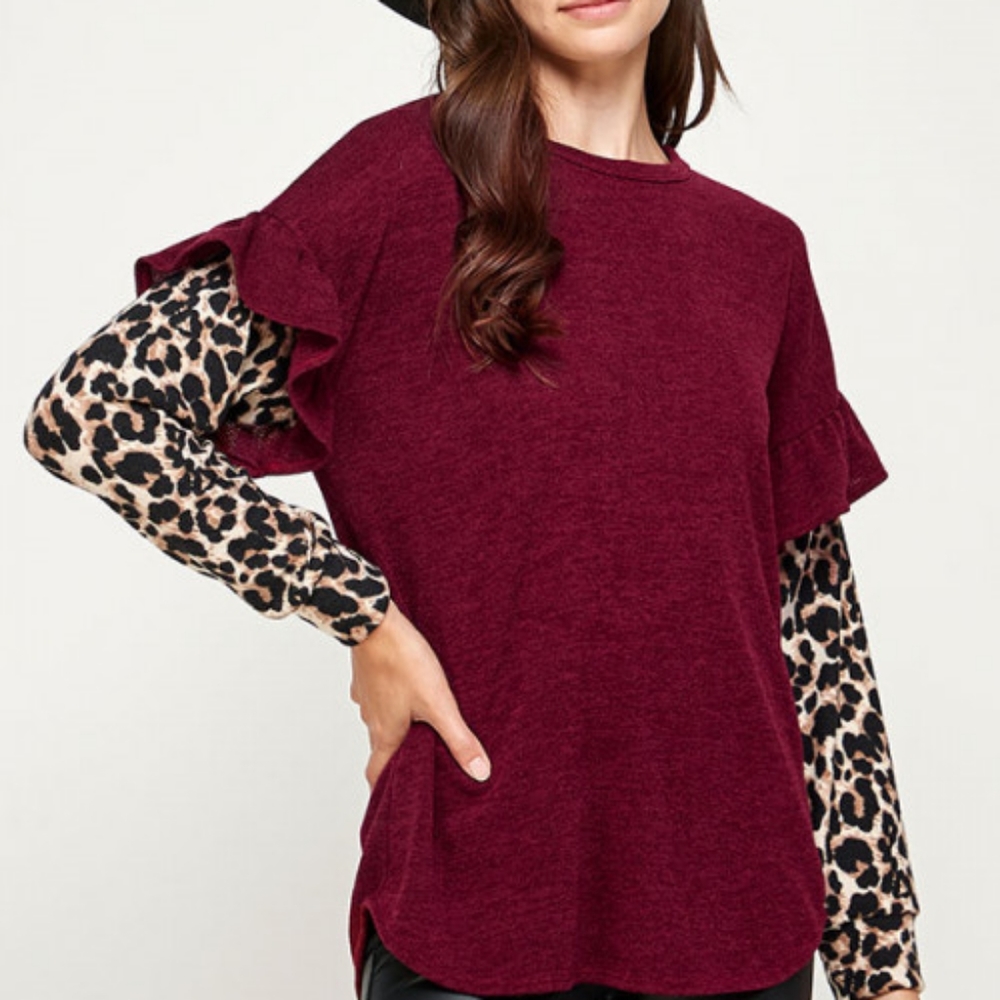 Plus size long sleeve